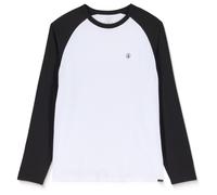 Volcom - Pen Basic L/S Tee - Longsleeve, Gr. M, weiß (Black)
