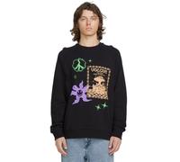 Volcom - Fa F Rygalski Black - Sweater - Schwarz - XL - 100% Baumwolle,Schweiß Schwarz XL