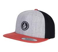 Volcom Quarter Twill Snapback Cap (OS, Cranberry)