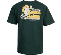 Volcom Racoon T-Shirt Herren (DE/NL/SE/PL, Alphanumerisch, L, Regular, Regular, Scarab)