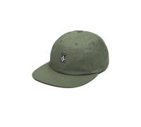 Volcom Ramp Stone Cap Basecap Baseballcap Damen/Herren - mit Schirm Winter Herbst Frühjahr Sommer Frühling-Sommer Herbst-Winter - One Size grün