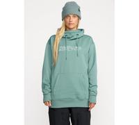 Volcom - Wasserabweisendes Sweatshirt mit Kapuze - Riding Hydro P/O W Arctic Blue für Damen - Größe M - Blau Blau M