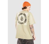 Volcom Round Out Kurzarm-t-shirt M Green Tea