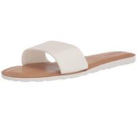 Volcom Damen Simple Slide Synthetik-Leder-Riemensandalen Schiebe-Sandalen, Weiß, 38 EU