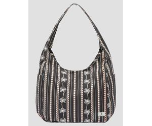 Volcom Schoolyard Canvas Hobo Tote Handbag black combo Damen Gr. Uni