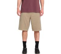 Volcom - Kordsamt-Shorts - Herren - Freazy Loose Ew Short 22 Light Khaki - Freazy Loose Ew Short 22 Light Khaki für Herren - Größe S - Beige S