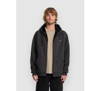 Volcom Single Stone Lined Sweatjacke heather black Herren Gr. S