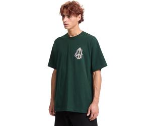 Volcom - Snake Peace LSE Scarab - T-Shirt - Grün - L - 100% Baumwolle Grün L