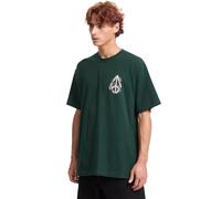 Volcom - Snake Peace LSE Scarab - T-Shirt - Grün - M - 100% Baumwolle Grün M