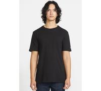 Volcom - Solid Pocket Black - T-Shirt - Schwarz - M - 100% Baumwolle,Jersey Schwarz M
