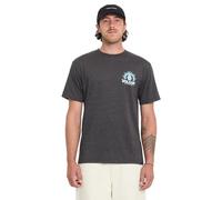 Volcom Solstice Kurzarm-t-shirt L Heather Black