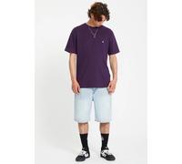 Volcom - Stone Blanks Basic Grape Royale - T-Shirt - Lila - L - 100% Baumwolle Lila L