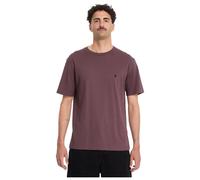 Volcom - Stone Blanks Basic S/S Tee - T-Shirt, Gr. M, lila (PistolPunch)