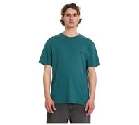 Volcom - Stone Blanks Basic S/S Tee - T-Shirt, Gr. M, türkis (RifleGreen)
