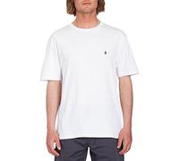 Volcom Stone Blanks Basic Kurzarm-t-shirt XL White
