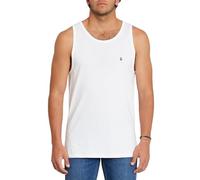 Volcom Herren Tank Top Stone Blanks BSC TT – Weiß – Größe M