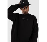 Volcom Stone Crew Fleece Pullover black Herren Gr. M