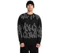 Volcom Stone Jacquard M - Pullover - Herren L Black