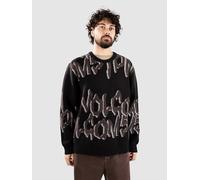 Volcom Stone Jacquard Strickpullover black Herren Gr. XL