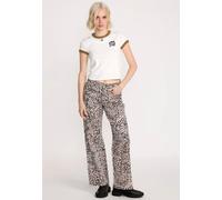 Volcom - Stoned BF Lowrise Animal Print - Hose - Braun - W31 - 98% Baumwolle, 2% Elastan Braun W31