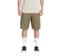 Volcom - Strange Tripper 22 Wintermoss - Shorts - Grün - W36 - 100% Baumwolle Grün W36