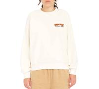 Volcom - Sweatshirt aus Baumwolle - Too Doo Crew Cloud für Damen aus Baumwolle - Größe L - Weiß Weiß L