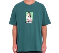 Volcom T-Shirt Underfaced Evergreen : S
