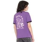 Volcom - Truly Ringer Deep Purple - T-Shirt - Lila - L - 100% Baumwolle Lila L