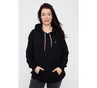 Volcom - Truly Stoked Boyfriend Black Escape - Hoodie - Schwarz - XS - 50% Baumwolle, 50% Polyester,Schweiß Schwarz XS