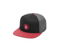 Volcom Unisex-Adult Quarter Twill Hat - 6-Panel Adjustable Snapback Baseball Cap with Stone Logo