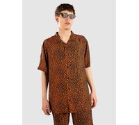 Volcom Utopias Print Hemd brown horn Herren Gr. S