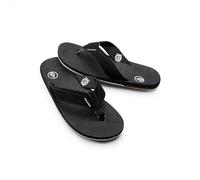 Volcom Victor Herren Flip Flop Comfort Strap Sandale, new black, 48 EU