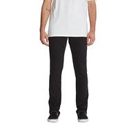 Volcom Vorta Herren-Jeans, schmale Passform, Stretch-Denim, Schwarz (Black Out), 31W / 34L