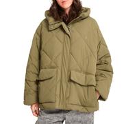 Volcom - Wasserfeste Stepp-Und Daundenjacke mit Kapuze - Damen / Frauen - Out Of Boxy Puff - Out Of Boxy Puff W Wintermoss für Damen aus
