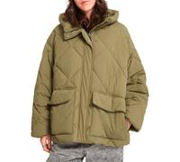 Volcom - Wasserfeste Stepp-Und Daundenjacke mit Kapuze - Damen / Frauen - Out Of Boxy Puff - Out Of Boxy Puff W Wintermoss für Damen aus Grün M