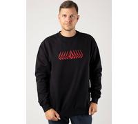Volcom - Watanite Black - Sweater - Schwarz - XL - 80% Baumwolle, 20% Polyester,Schweiß Schwarz XL