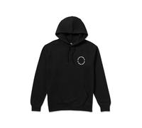 Volcom Watanite Herren Fleece Hoodie Sweatshirt, Schwarz, Small
