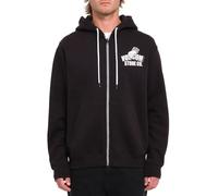 Volcom - Watanite Kapuzenjacke mit Reißverschluss, schwarz, für Herren - Größe M - Schwarz