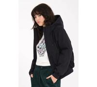 Volcom - Winterjacke mit Kapuze - Wernan 10K Jacket Black für Damen - Größe XS - schwarz schwarz XS