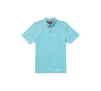Volcom Wowzer Herren Poloshirt Modern Fit Kurzarm, Poolseite/skizzierte Blätter, L
