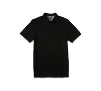 Volcom Wowzer Herren Poloshirt Modern Fit Kurzarm, Schwarz 3, Mittel