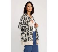 Volcom - Wylding Out Animal Print - Cardigan - Beige - XL - gid://shopify/Metaobject/70610354413 Beige XL