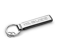 Volkswagen 000087010CKYPN Schlüsselanhänger Metall Anhänger Keyring Schlüsselring, mit ID.Buzz Schriftzug, silber