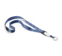 Volkswagen 11G087610 Schlüsselband Schlüsselanhänger Lanyard Schlüsselring, mit ID. Logo, mit VW Logo, blau