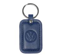 Volkswagen 330087010A287 Schlüsselanhänger Keyring Anhänger Schlüsselring, blau, mit VW Logo