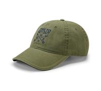 Volkswagen 7E9084300A Basecap Kappe Cap Baseballcap Mütze Baseballkappe, grün, mit Schriftzug 'time to get Out'
