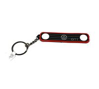 Volkswagen 902520CLASSIC Schlüsselanhänger Original VW GTI Kühlergrill Keyring, Schwarz, Mittel