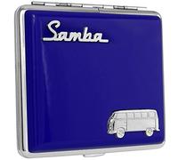 Volkswagen Original Zigaretten Etui Samba oder Käfer Design (Samba-Blau)