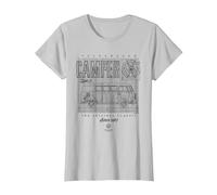 Volkswagen Typ 2 VW Camper Van Der Original Classic T-Shirt, Damen, Silber, M