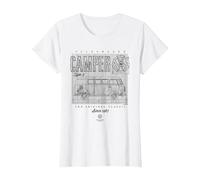 Volkswagen Typ 2 VW Camper Van Der Original Classic T-Shirt, Damen, Weiß, M
